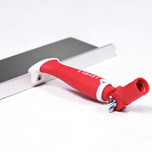 LEVEL5 10" Offset Knife, 0.6mm STIFF Stainless Steel Blade | Soft-Grip Handle | 5-382 - size: 10"