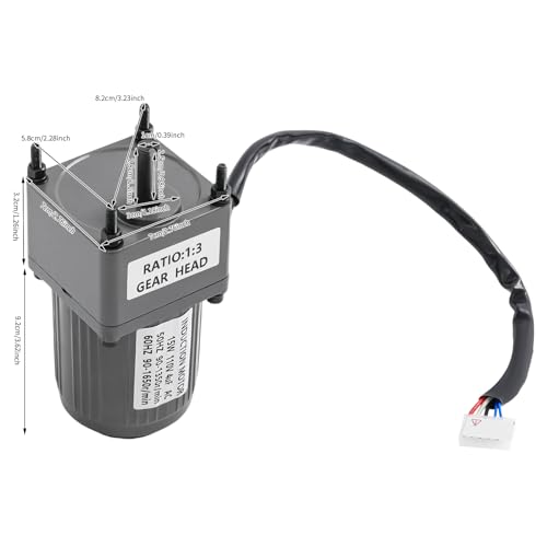 0-450RPM 15W 3K Variable Speed AC Gear Reduction Motor with Controller - color: 15W---3K