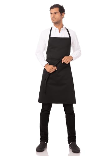 Chef Works Unisex Butcher Apron - color: Black