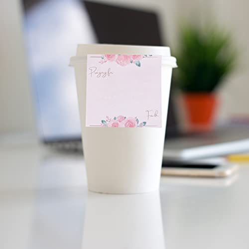 Mr. Pen- Floral Sticky Notes, 3"x3", 12 Pads, 700 Sheets, Colorful - color: Floral