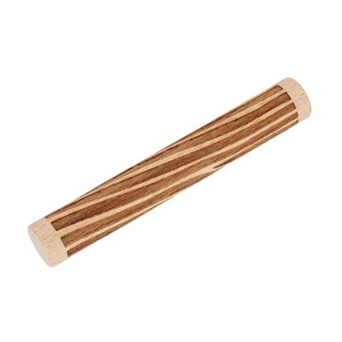 HARFINGTON Wood Clay Roller 4" Wood Grain Pattern Rolling Pins Wood Rollers Pottery Tools Wood Grain Texture Rollers for Clay Baking Dough Playdough DIY - style: Wood Grain