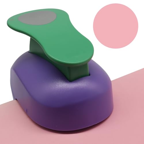 Luomorgo 2 Inch Circle Hole Punch, 1 Pc Paper Punch - size: 2 Inch