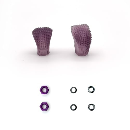 Felistick Shift RC Transmitter Radio Controller Stick Ends FPV Controller Accessories Replacement Joystick (purple, M3) - color: purple, size: M3