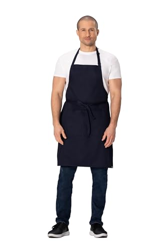Chef Works Unisex Butcher Apron - color: Navy