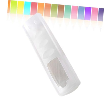 Uonlytech 1pc Silicone Protective Storage Bag Cover for Remote Controls Dustproof Case for Tv Audio and Air Conditioners Enhanced Grip Stretchable Design