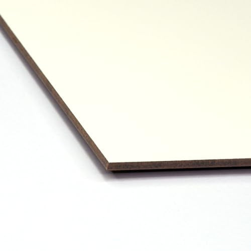 Ampersand Claybord | 3.5x3.5-4pk | 1/8" Flat|Ink & Acrylic Painting Panel