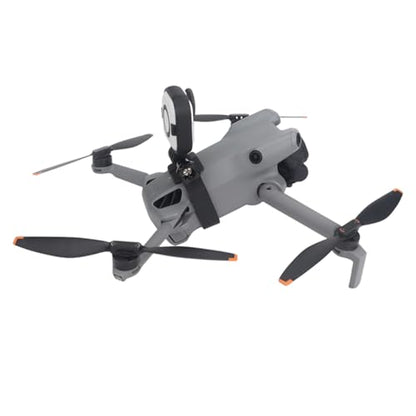 Drone Action Camera Mounting Holder for DJI Mini 5 Pro, Drone Gimbal Upper Expansion Bracket with 1/4 Screw Tripod Mount Adapter for Mini 5 Pro Accessories