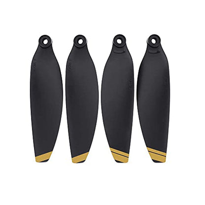 16Pcs Mavic Mini Propellers Compatible with DJI Mavic Mini Drone Replacement Low-Noise and Quick-Release Blades Props, Golden - color: Golden