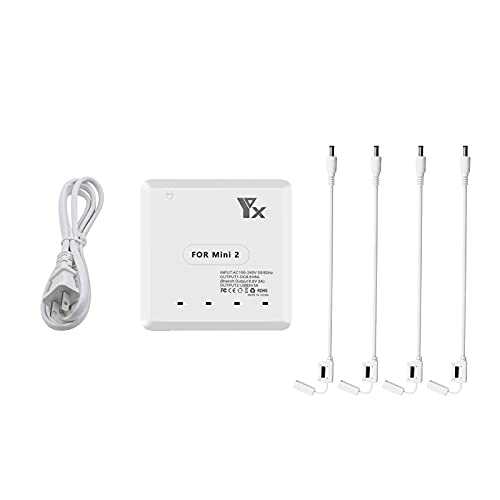 Hanatora 6 in 1 Battery Charger for DJI Mini 4K,Mini 2/SE/2 SE Drone,Rapid Multi Parallel Charging Hub Accessories