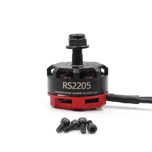 RS2205 2205 2300KV CW CCW FPV Brushless Motor 3~4S Lipo 30A 4in1 ESC for RC Quadcopter Multicopter Racing Drones DIY (1PC RS2205 2300 CW) - style: 1PC RS2205 2300 CW