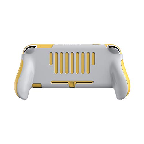 Grip Case for Nintendo Switch Lite,Hand Grips Handles Ergonomic Protective Case,Accessories Compatible with Nintendo Switch Lite (Yellow) - color: Yellow