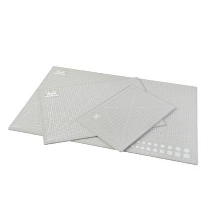 MANUFORE Cutting Mat A3, A4, A5 Set Centimeter and Inch Scale Self Healing