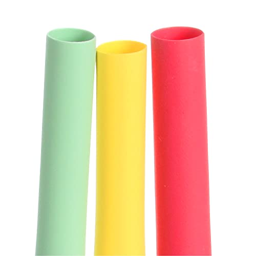 3M Heat Shrink Thin Wall Tubing Assortment Pack FP-301, 1/4 in x 6 in