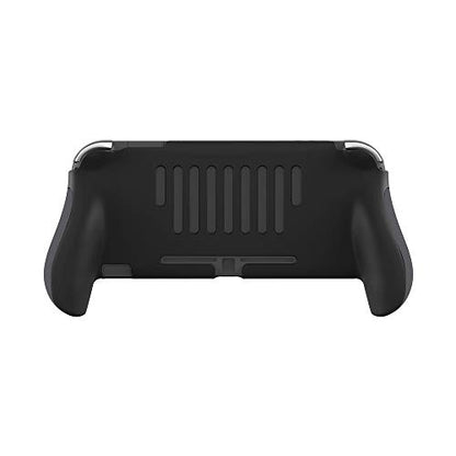 Grip Case for Nintendo Switch Lite,Hand Grips Handles Ergonomic Protective Case,Accessories Compatible with Nintendo Switch Lite (Black) - color: Black