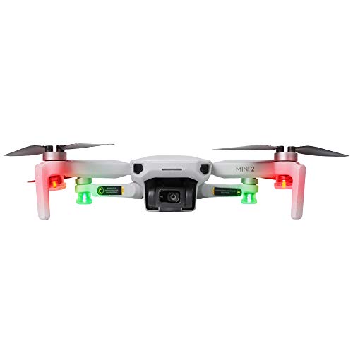 4Pcs Drone Strobe Lights, Anti Collision Light for Drone Night Flying, Universal Quick Flash LED Navigation Light Kit for DJI Neo, Mini 4 Pro, Avata 2, Mini 4k, Air 3S & All RC Drones Accessory