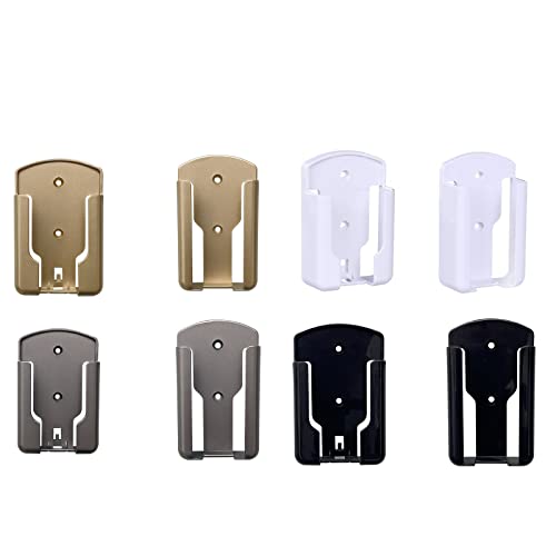 Youngy Air Conditioner Remote Control Holder Rack Self Adhesive Media Storage Box Case Wall-Mount Organizer Stand Mount Bracket Stand