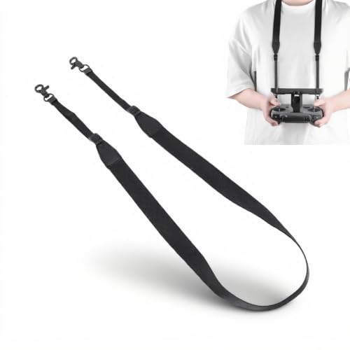 Drone Remote Controller Lanyard | Universal Fit for RC RC2 RC Pro Series & Mini 4 Pro Air 3 3, Adjustable Nylon Strap with Soft Silicone Gaskets