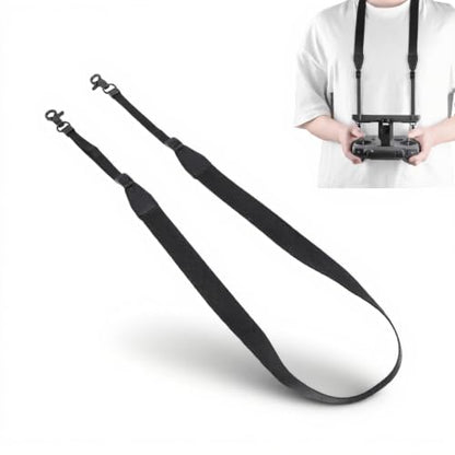 Drone Remote Controller Lanyard | Universal Fit for RC RC2 RC Pro Series & Mini 4 Pro Air 3 3, Adjustable Nylon Strap with Soft Silicone Gaskets