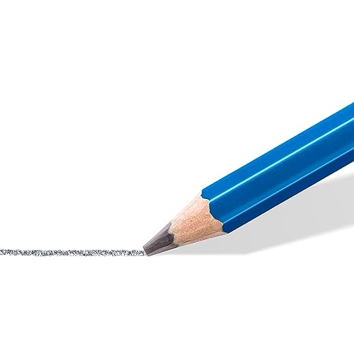 STAEDTLER Mars Lumograph 8B Graphite Art Drawing Pencil, Soft, Break-Resistant Bonded Lead, 12 Pack, 100-8B - style: 8B