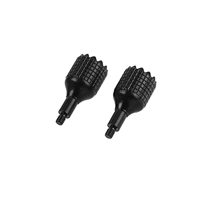 Keenso Drone Controller Sticks, Drone Remote Controller Joystick Anti Slip Light Weight 2 Pcs Comfortable Hand Feeling Copper Abrasion for Replacement (Black