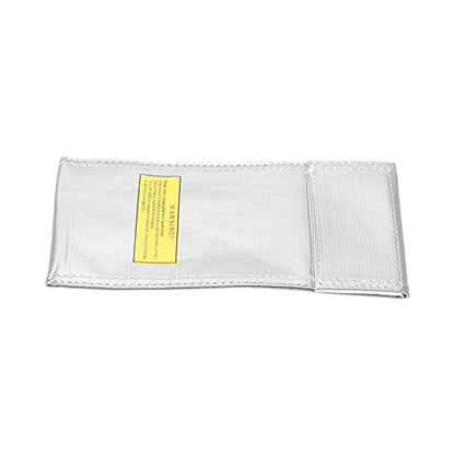 Fireproof Battery Storage Bag, Flame Retardant Pouch for Safe Handling and Airplane Model Battery Storage