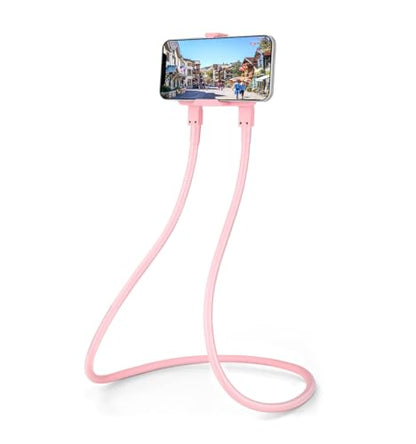 B-Land Cell Phone Holder, Universal Lazy Bracket DIY Mobile Phone Stand - color: Pink