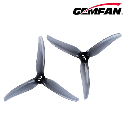 Gemfan Hurricane 4023 3-Blade Props with 1.5mm for 1505-3600 Brushless Motor RC Drone FPV Racing Toothpick 16pcs 8CW 8CCW
