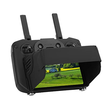 Sunnylife Drone Controller Cover for DJI Mavic 3, Black Sun Hood Sunshade, Drone Accessory