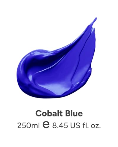 JusArt Acrylic Paint Blue Tubes 250ml (8.45 oz) - color: Blue