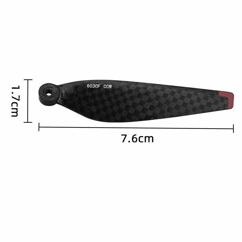 Propeller Blades for DJI Mini 3, Carbon Fiber Propellers Replacement Low-Noise and Quick-Release Blades Props Drone Accessoey