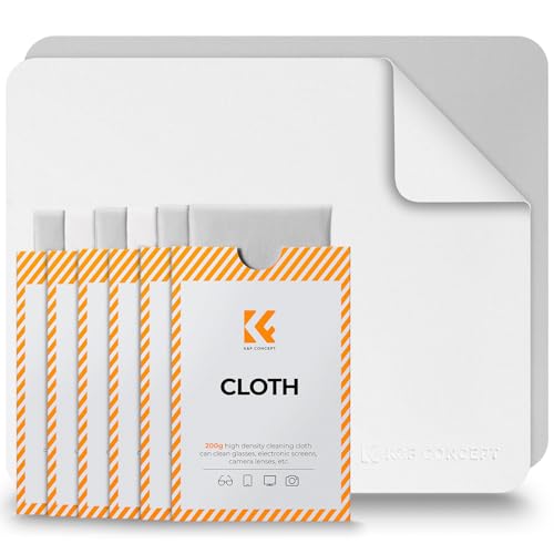 K&F CONCEPT Microfiber Lens Cleaning ClothX12,Glasses Cleaning,High Density