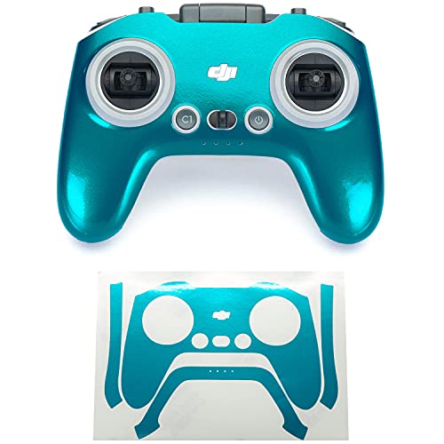 WRAPGRADE Skin Compatible with DJI FPV/DJI FPV Remote Controller 3 (Caribbean Blue) - color: CARIBBEAN BLUE