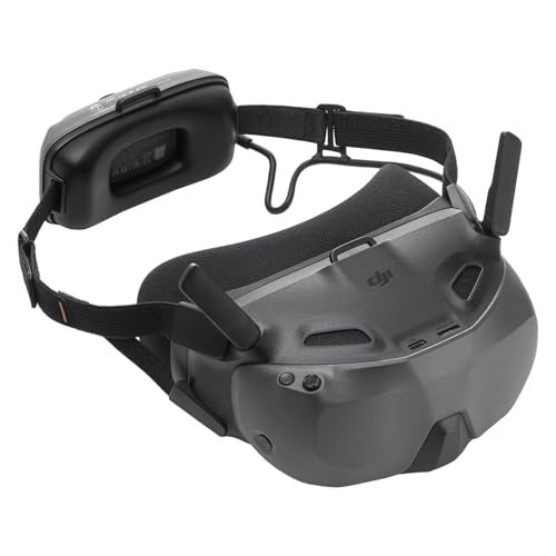 DJI Goggles N3, FPV Goggles with 1080p Ultra-Wide Screen, Immersive Flight Experience, FPV Drone Goggles, Wireless Streaming, Drone Goggles, Ready-to-Use Kit, AR Cursor