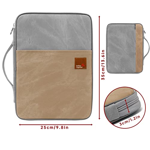 mygreen Universal Travel Gear Organizer/Electronics Accessories Bag/Document File Bag - color: Khaki and Grey