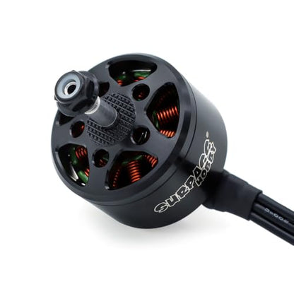 4pcs Surpass B3115 900KV Brushless Motors CW/CCW 5-6S for FPV Racing Drone Quadcopter with 250mm 18AWG Silicone Wires(Black)