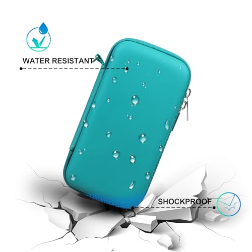 BOVKE Case for Roku Voice Remote/Roku Voice Remote Pro 2nd Ed, Green - color: Turquoise+Turquoise
