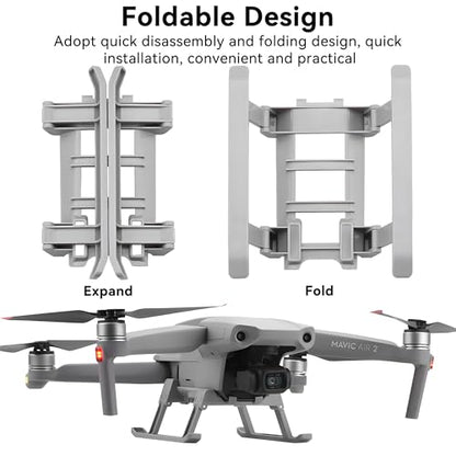 Air 2/2S Landing Gear Foldable Quick Release Extension Leg for DJI Mavic Air 2/2S Drone Accessories