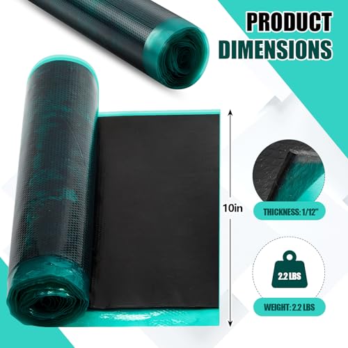 BBTO 1 kg Roll All Purpose Cushion Gum Raw Rubber Tire Repair, 10" Wide