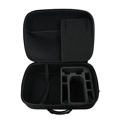 Hermitshell Hard EVA Travel Case Fits DJI Mavic Pro + DJI Goggles Immersive FPV Double 1920×1080 HD Screens Drone Accessories - Fits The Remote Control, 3 Extra Batteries, Charger and More
