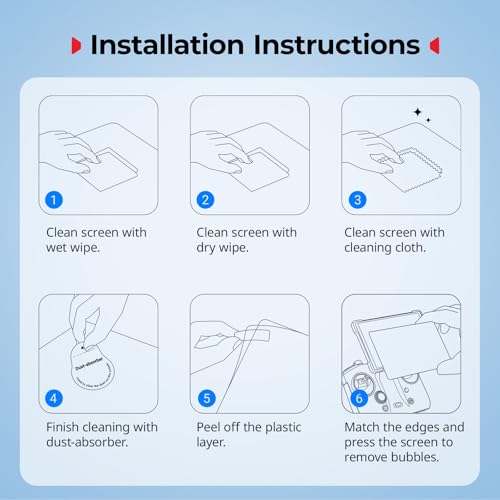 SMALLRIG HD Tempered Glass Screen Protector for DJI RC Pro 2 (2 Pack), Specifically Designed for DJI Drone Remote Controller Screens, for DJI Mini 5 Pro/Mavic 4 Pro/Air 3S / Air 3 / Mini 4 Pro