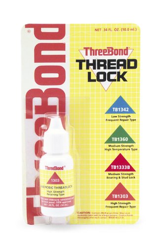 Three Bond Thread Lock - Hi Strength - 10 Ml. - 1303AT000