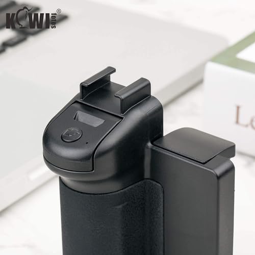 KIWIFOTOS Phone Camera Grip with Remote Shutter Cold Shoe Mount - color: Phone Camera Grip