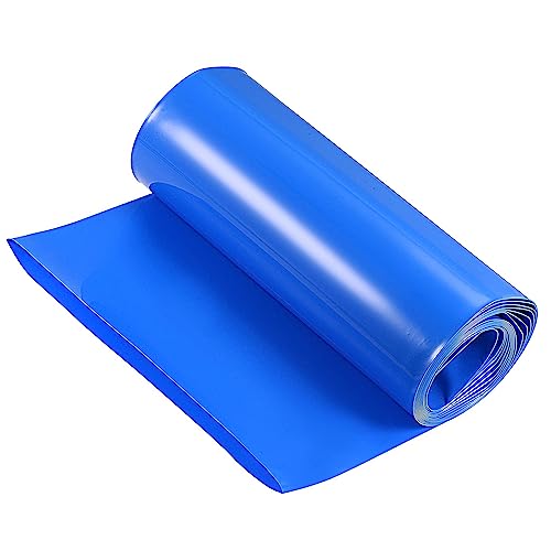 Flat Width 11.8 Inch/300mm PVC Heat Shrink Tubing Battery Wrap Sleeve Length 9.8FT/3 Meters for 18650 21700 26650 Lithium Battery DIY Battery Pack - size: 300mm/11.8"