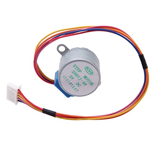 HiLetgo 5pcs ULN2003 28BYJ-48 4-Phase Stepper Motor with 5V Drive Board for Arduino PI PIC Raspberry Pi - size: Small