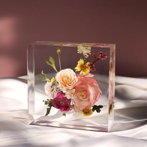 LET'S RESIN Deep Resin Molds, 8Pcs Flower Preservation Silicone Mold Set - color: Resin Mold Set