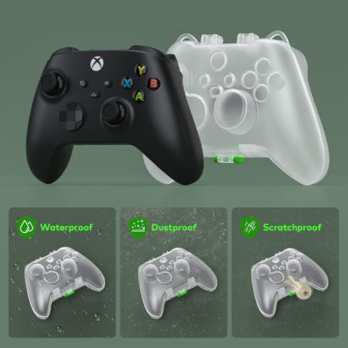 Tiiletzote Protective Travel Case for Xbox Series X/S Controller, 1:1 Fit - color: White