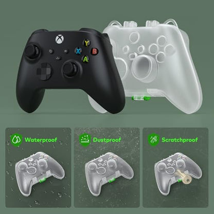 Tiiletzote Protective Travel Case for Xbox Series X/S Controller, 1:1 Fit - color: White