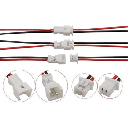 1.25mm MX Micro Connector Kit, 2-10 Pin 28AWG Pre-Crimped Wires Kit