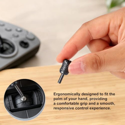 BOXOB 2pcs Retractable Joysticks for DJI RC/RC2/RC PRO 2, Silver