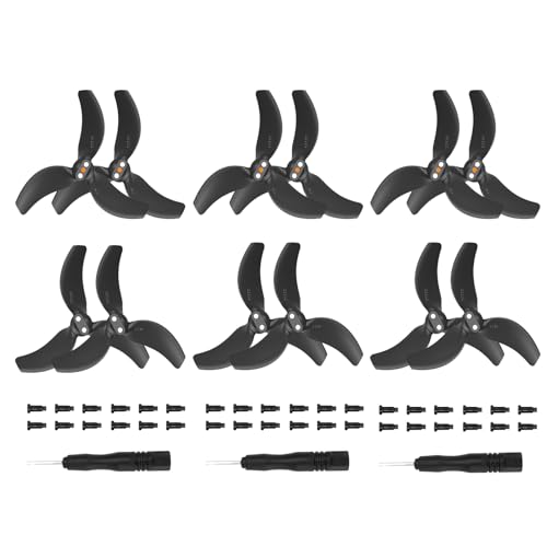 Generic (12Pcs) Avata 2 Propellers Blades Low Noise Wings Quick Replacement Spare for DJI Avata 2 Drone Accessories
